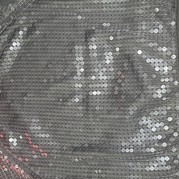 Victorias Secret Pink Limited Edition Sequins BLING Varsity Sweatshirt  Large - Picture 6 of 12